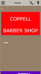 Mobile Screenshot of coppellbarbershop.com